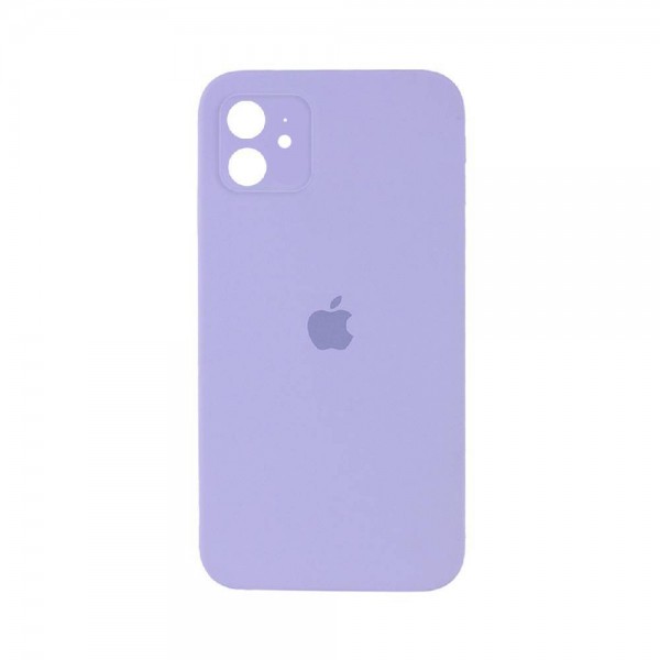 Чохол Silicone Case Full camera Square edge iPhone 11 Lilac