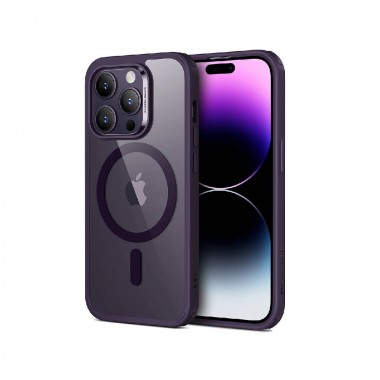 Чохол Blueo Dual Color Phone Case для iPhone 14 Pro Purple MagSafe