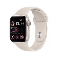 Б/У Apple Watch SE 2 GPS 40mm Starlight Aluminum Case w. Starlight Sport Band (MNJP3)