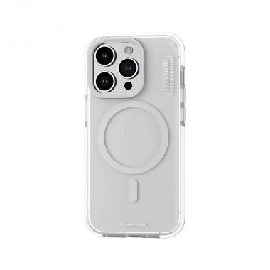 Чехол Blueo Dual Color Phone Case for iPhone 14 Pro White MagSafe