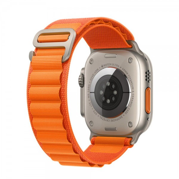 Ремешок Alpine Loop for Apple Watch 42/44/45/49 mm Orange