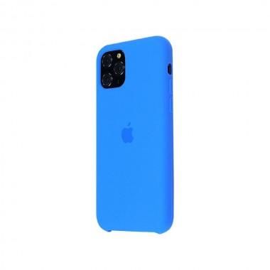 Чохол Apple Silicone сase for iPhone 11 Capri Blue