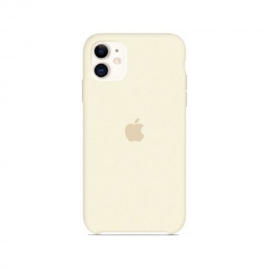 Чохол Apple Silicone сase for iPhone 11 Antigue White