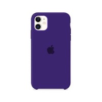 Чехол Apple Silicone сase for IPhone 11 Ultra Violet