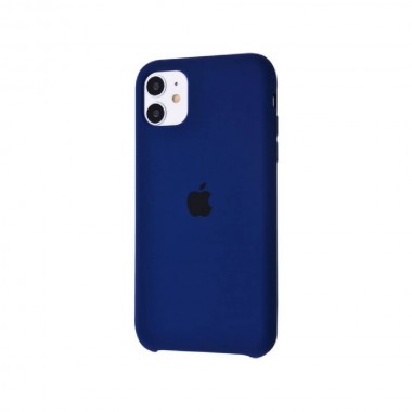 Чохол Apple Silicone сase for iPhone 11 Deep Navy