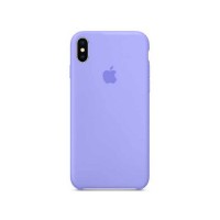 Чехол Apple Silicone case for iPhone X/Xs Lilac Blue