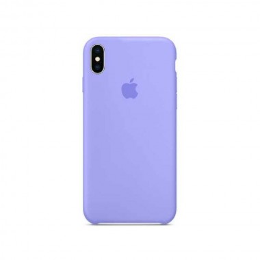 Чохол Apple Silicone case для iPhone X/Xs Lilac Blue