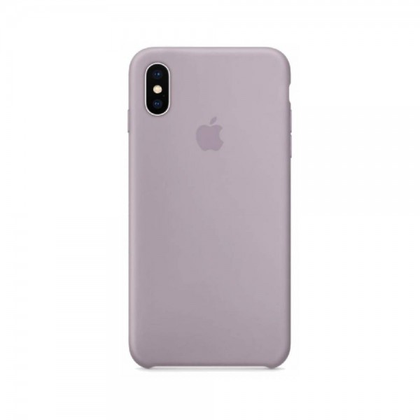 Чехол Apple Silicone case for iPhone X/Xs Lavender