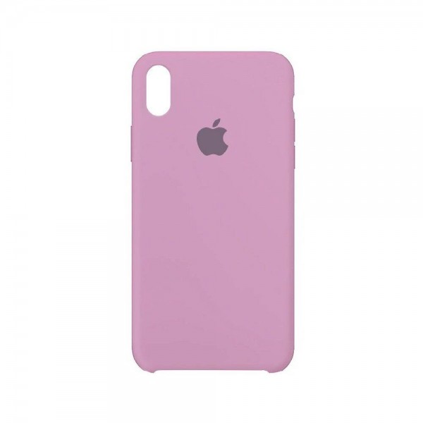 Чехол Apple Silicone case for iPhone X/Xs Lilac Pride
