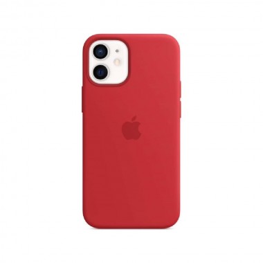 Чохол Apple Silicone case для iPhone 12 Mini Red