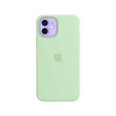 Чехол Apple Silicone case for iPhone 12 Mini Pistachio