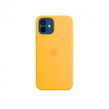 Чохол Apple Silicone Case для iPhone 12/12 Pro with MagSafe Sunflower