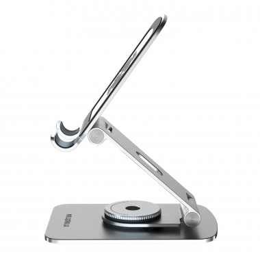 Blueo Rotary Folding Phone Stand Silver