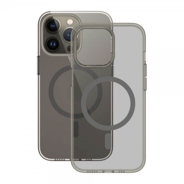 Чохол Blue Crystal Drop PRO Resistance Phone Case для iPhone 14 Pro with MagSafe Grey