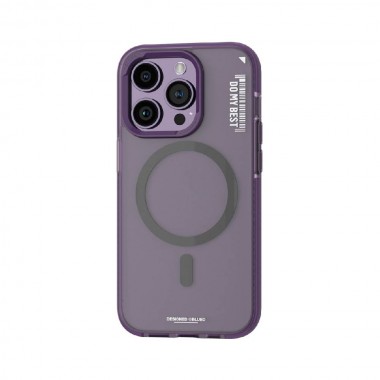 Чохол Blueo Dual Color Phone Case для iPhone 14 Pro with MagSafe Purple