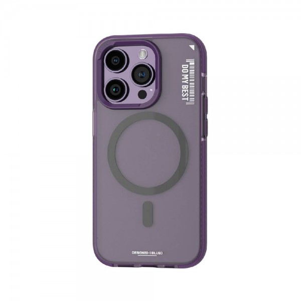 Чехол Blueo Dual Color Phone Case for iPhone 14 Pro with MagSafe Purple