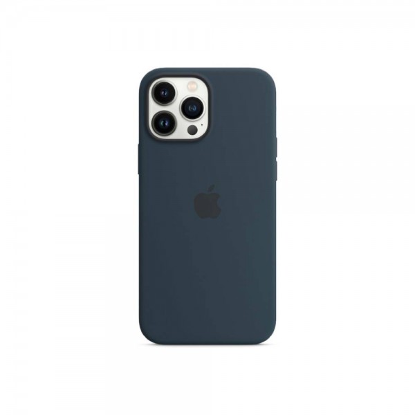 Чехол Apple Silicone Case for iPhone 13 Pro Max with MagSafe Abyss Blue
