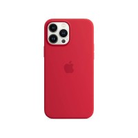 Чехол Apple Silicone Case for iPhone 13 Pro Max with MagSafe Red