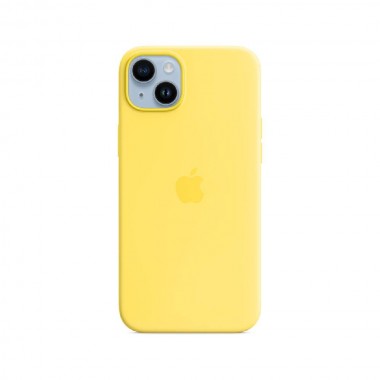 Чохол Apple Silicone Case для iPhone 14 with MagSafe Canary Yellow