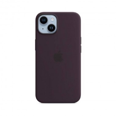 Чехол Apple Silicone Case for iPhone 14 with MagSafe Elderberry
