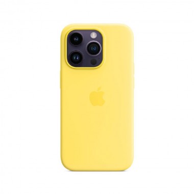 Чохол Apple Silicone Case для iPhone 14 Pro with MagSafe Canary Yellow