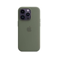 Чехол Apple Silicone Case for iPhone 14 Pro with MagSafe Olive