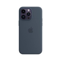 Чехол Apple Silicone Case for iPhone 14 Pro with MagSafe Storm Blue