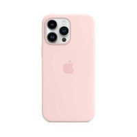 Чехол Apple Silicone Case for iPhone 14 Pro Max with MagSafe Chalk Pink