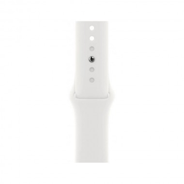 Б/У Apple Watch Series 8 GPS 45mm Silver Aluminum Case with White Sport Band (MP6N3)