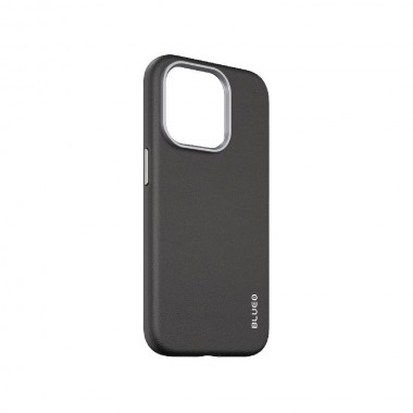 Чехол Blueo Leather Case for iPhone 14 Pro Max with MagSafe Black