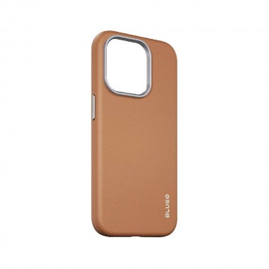 Чохол Blueo Leather Case для iPhone 14 Pro Max with MagSafe Brown
