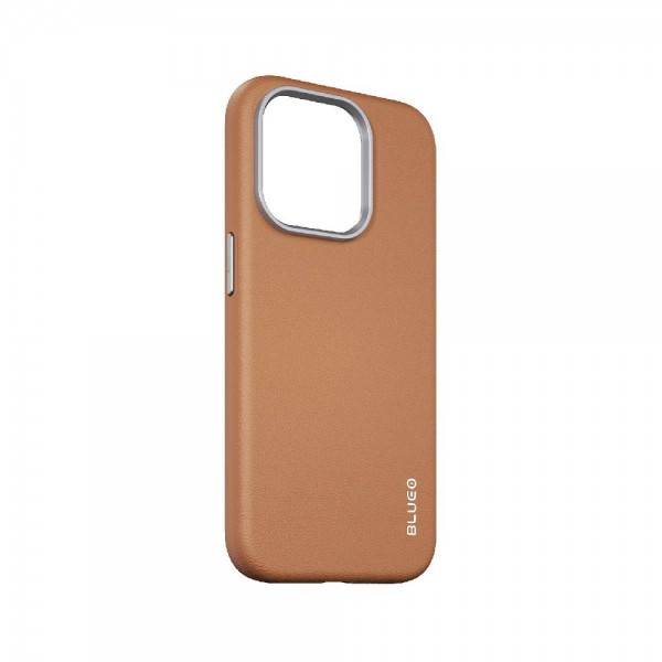 Чохол Blueo Leather Case для iPhone 14 Pro Max with MagSafe Brown