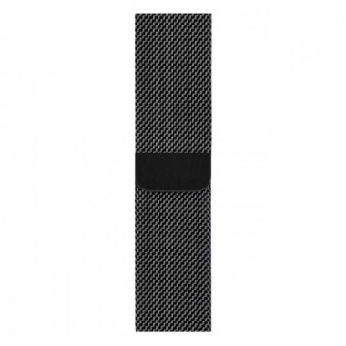 Б/У Apple Watch Series 5 GPS + LTE 44mm Black Stainless Steel Case with Black Milanese Loop