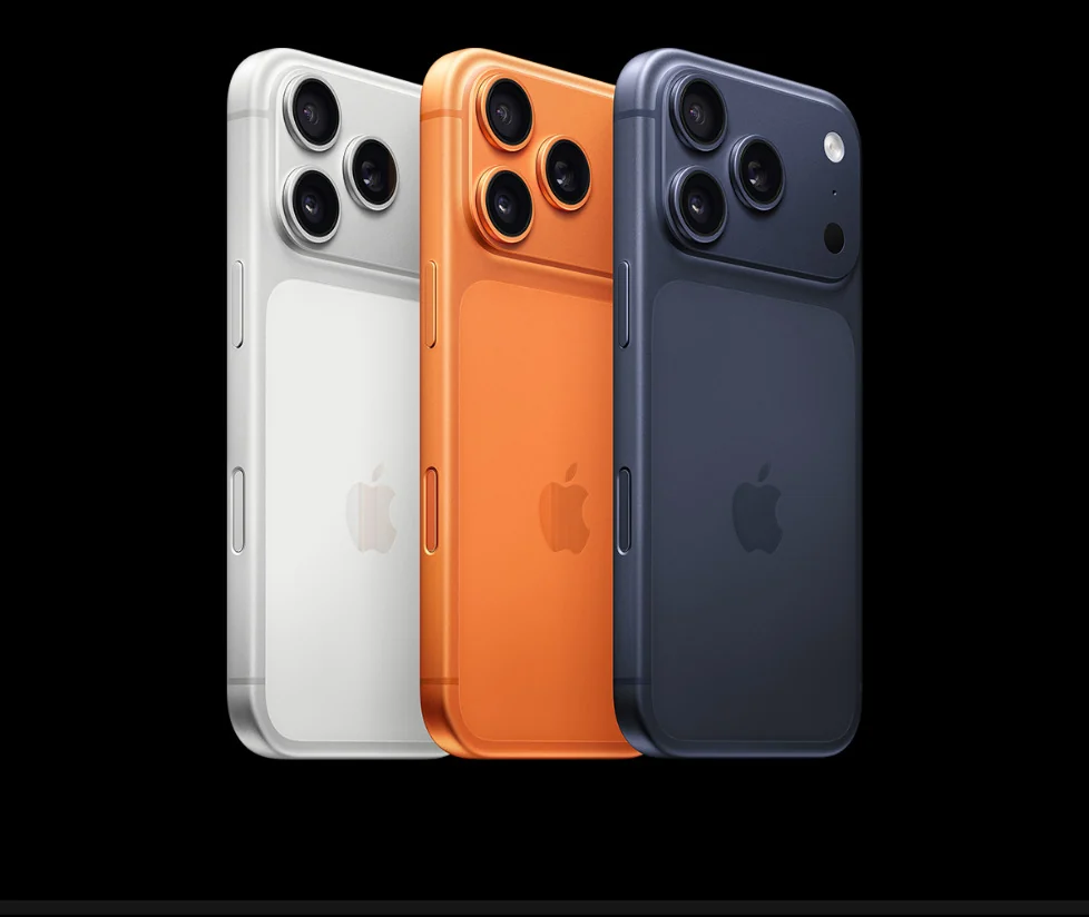 Кольори iPhone 17 Pro